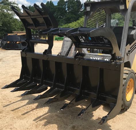 talon skid steer attachments|talon root rake for skid steer.